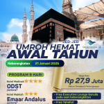 Umrah Hemat Awal Tahun