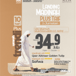Umroh Landing Madinah Plus Taif 10 Hari 2x Jumatan